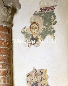 St. Satiro Saint in the Sacellum - Affresco | Andrea Jemolo