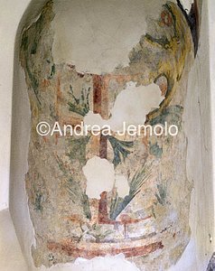 St. Satiro Cross - fresco of the Sacello | Andrea Jemolo