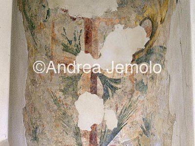 St. Satiro Cross - fresco of the Sacello | Andrea Jemolo