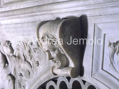 San Pietro in Vincoli Mausoleum of Giulio II - mask | Andrea Jemolo
