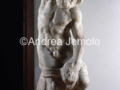 Galleria dell'Accademia Prigione with the beard - central | Andrea Jemolo