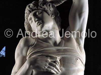 Louvre Museum Dying Prigione - central detail | Andrea Jemolo