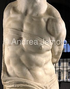 Louvre Museum Rebellious Prigione - torso | Andrea Jemolo
