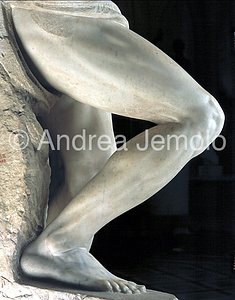 Louvre Museum Rebellious Prigione - leg | Andrea Jemolo