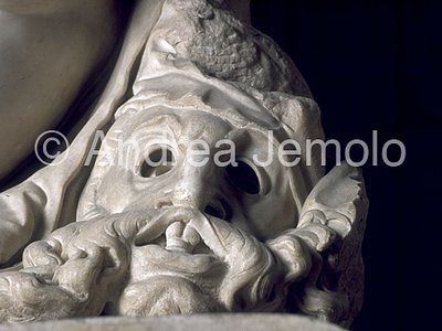San Lorenzo - Medici Chapels - The Sagrestia nuova Tomb of Giuliano de 'Medici - Night - Mask | Andrea Jemolo
