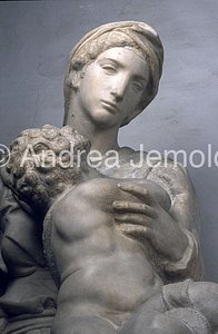 San Lorenzo - Medici Chapels - The Sagrestia nuova Madonna Medici - Detail | Andrea Jemolo