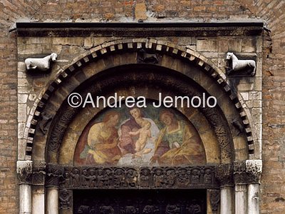 St. Celso Lintel with Saints Nazarius and Celsus | Andrea Jemolo
