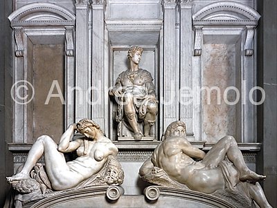 San Lorenzo - Medici Chapels - The Sagrestia nuova Tomb of Giuliano de 'Medici | Andrea Jemolo