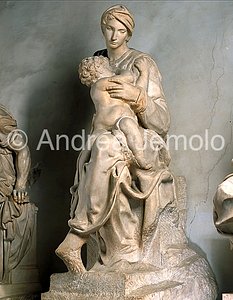 San Lorenzo - Cappelle Medicee - La Sagrestia nuova Madonna Medici | Andrea Jemolo
