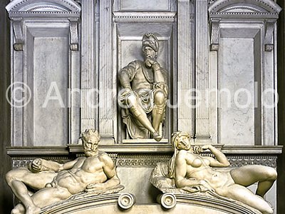 San Lorenzo - Medici Chapels - The Sagrestia nuova Tomb of Lorenzo de 'Medici | Andrea Jemolo