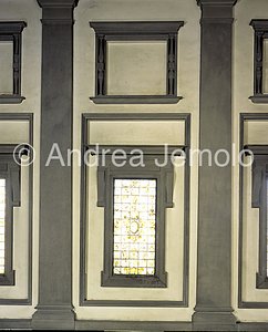 Biblioteca Medicea Laurenziana Sala lettura – finestra | Andrea Jemolo