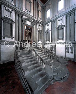 Biblioteca Medicea Laurenziana Vestibolo | Andrea Jemolo
