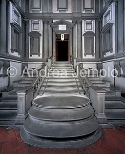Biblioteca Medicea Laurenziana Vestibolo - scalone | Andrea Jemolo