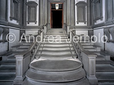 Biblioteca Medicea Laurenziana Vestibolo - scalone | Andrea Jemolo