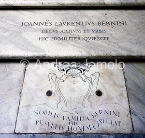 Santa Maria Maggiore Sepulchral stone of the Bernini family | Andrea Jemolo
