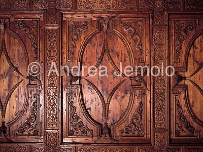 Biblioteca Medicea Laurenziana Sala lettura - soffitto | Andrea Jemolo