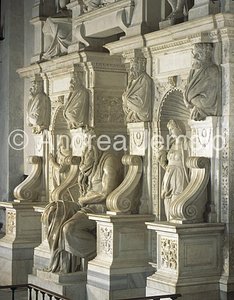 San Pietro in Vincoli Mausoleum of Giulio II - Lower order from right | Andrea Jemolo