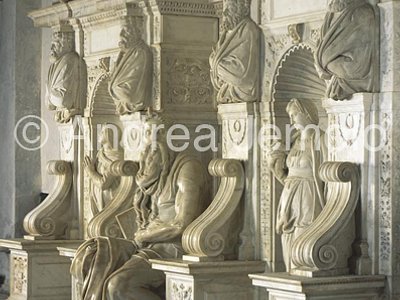 San Pietro in Vincoli Mausoleum of Giulio II - Lower order from right | Andrea Jemolo