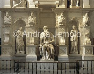 San Pietro in Vincoli Mausoleum of Giulio II - lower order | Andrea Jemolo