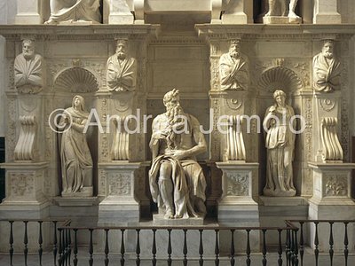 San Pietro in Vincoli Mausoleum of Giulio II - lower order | Andrea Jemolo