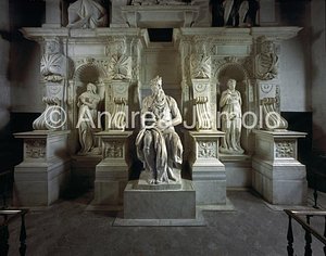 San Pietro in Vincoli Mausoleum of Giulio II - lower order | Andrea Jemolo