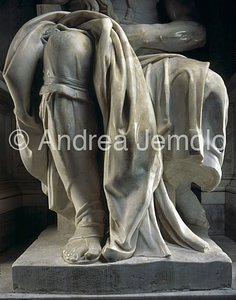 San Pietro in Vincoli Mausoleum of Giulio II - Moses - legs | Andrea Jemolo
