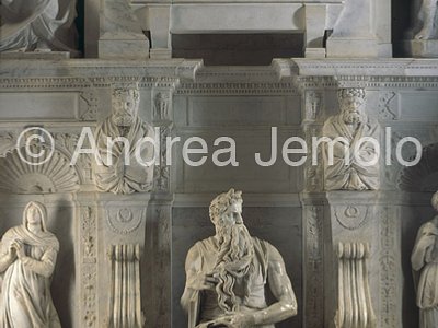 San Pietro in Vincoli Mausoleum of Giulio II - Moses and Giulio II | Andrea Jemolo