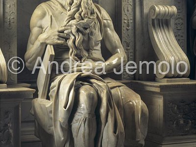 San Pietro in Vincoli Mausoleum of Giulio II - Moses - From left | Andrea Jemolo