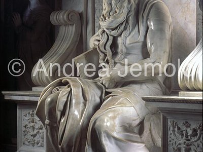 San Pietro in Vincoli Mausoleum of Giulio II - Moses - From right | Andrea Jemolo