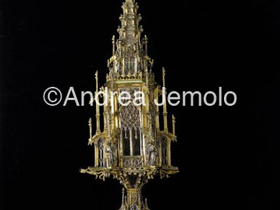 Civic collections of Applied Art Monstrance of Voghera - Tempietto | Andrea Jemolo