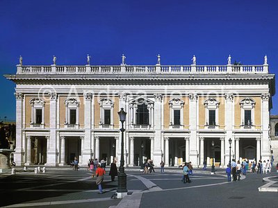 Campidoglio Palazzo Nuovo - Facciata | Andrea Jemolo