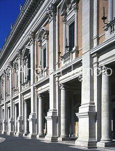 Campidoglio Palazzo Nuovo - Facciata | Andrea Jemolo