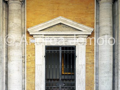 Campidoglio Palazzo dei Conservatori - Porta sul portico | Andrea Jemolo
