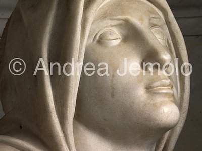 San Pietro in Vincoli Mausoleum of Giulio II - Rachel - visage from righ | Andrea Jemolo