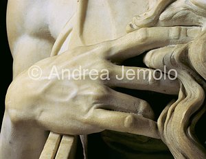 Chiesa di San Pietro in Vincoli Mausoleo di Giulio II - Mosè - mano destra | Andrea Jemolo