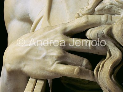 San Pietro in Vincoli Mausoleum of Giulio II - Moses - right hand | Andrea Jemolo