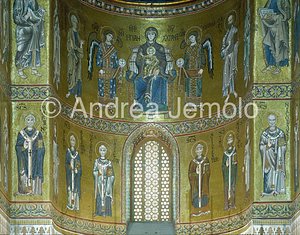 Cathedral Madonna on Throne and Saints | Andrea Jemolo