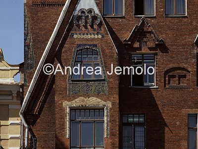 Casa liberty sulla Kropotkinskaja Particolare | Andrea Jemolo