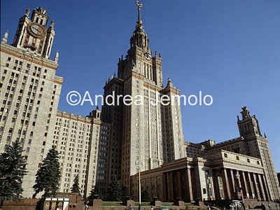 Grattacielo staliniano Università Lomonossov | Andrea Jemolo