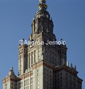 Stalinist skyscraper Lomonossov university - Detail | Andrea Jemolo