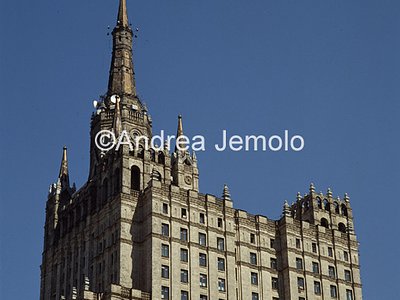 Grattacielo staliniano Casa d'abitazione - particolari | Andrea Jemolo