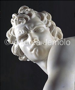 Borghese gallery David releasing the sling - Detail | Andrea Jemolo