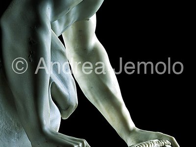 Galleria Borghese Davide che lancia la fionda | Andrea Jemolo