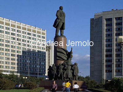 Monumento a Lenin sulla Oktjabr'skaja  | Andrea Jemolo