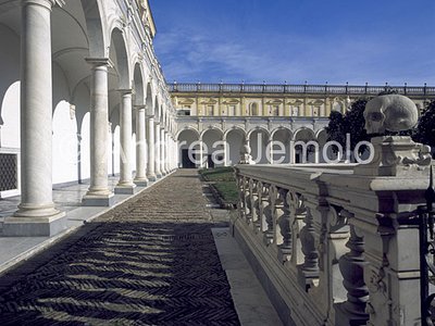Chartreuse of St. Martin Big cloister - General view | Andrea Jemolo