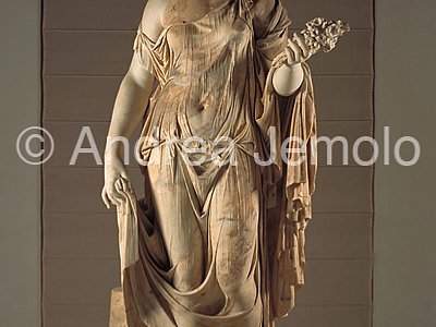 Museo Archeologico Nazionale Collezione Farnese - Flora Farnese - fronte | Andrea Jemolo