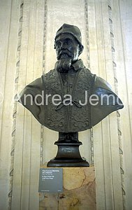 Louvre Museum Urban VIII - bust in bronze | Andrea Jemolo