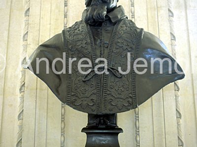 Museo del Louvre Urbano VIII - busto in bronzo | Andrea Jemolo