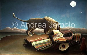 Museum of Modern Art Sleeping gypsy | Andrea Jemolo