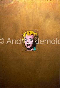 Museum of Modern Art Gold Marilyn Monroe | Andrea Jemolo